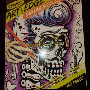 Skull Adult coloring book
